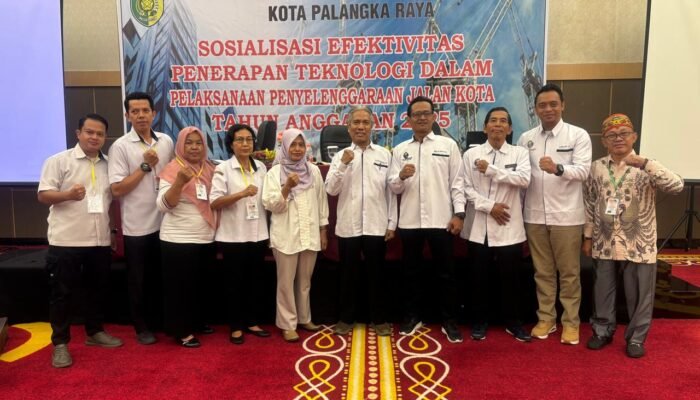 Dinas PUPR Kota Palangka Raya Gandeng Pertahkindo Gelar Sosialisasi Bidang Jasa Konstruksi