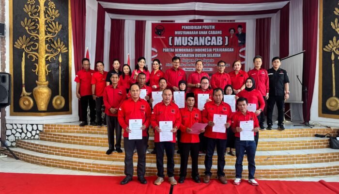 DPC PDIP Barsel Gelar Musancab Perdana