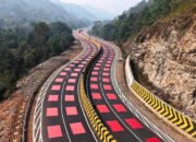 Jalan Berwarna, inovasi ‘Bina Marga’ India ini Bisa Bikin Kendaraan Melambat Sendiri